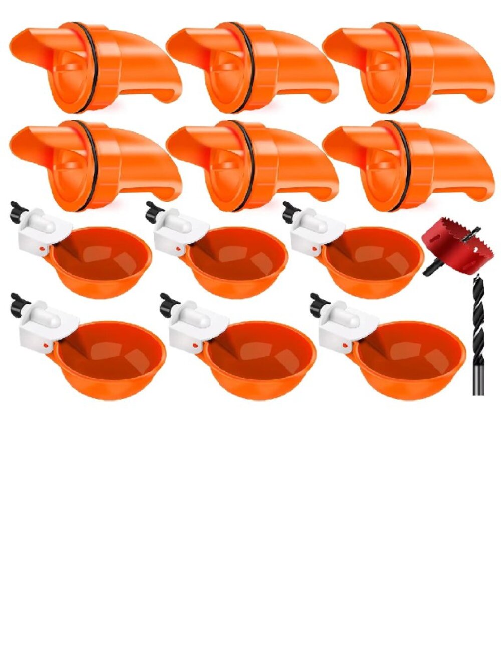 Chicken Feeder No Waste Automatic Poultry Feeder DIY Chicken Feeders and Waterer